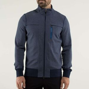 Lululemon Post Gravity Jacket Heathered Inkwell